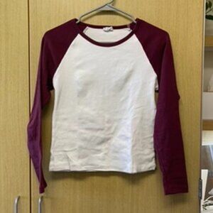 Cotton On Long Sleeve Baseball Tee